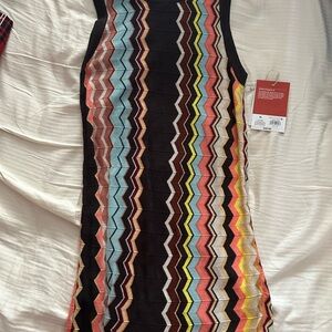 Missoni for Target Multicolor Chevron Knit Dress